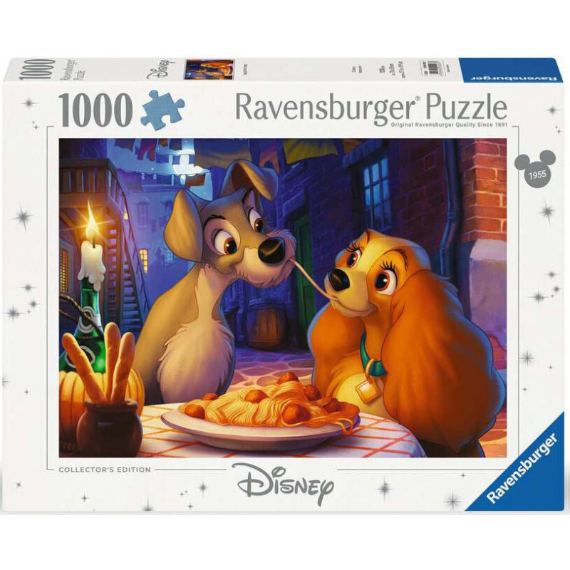 Ravensburger La Belle Et Le Clochard 1000 Pièces Puzzle