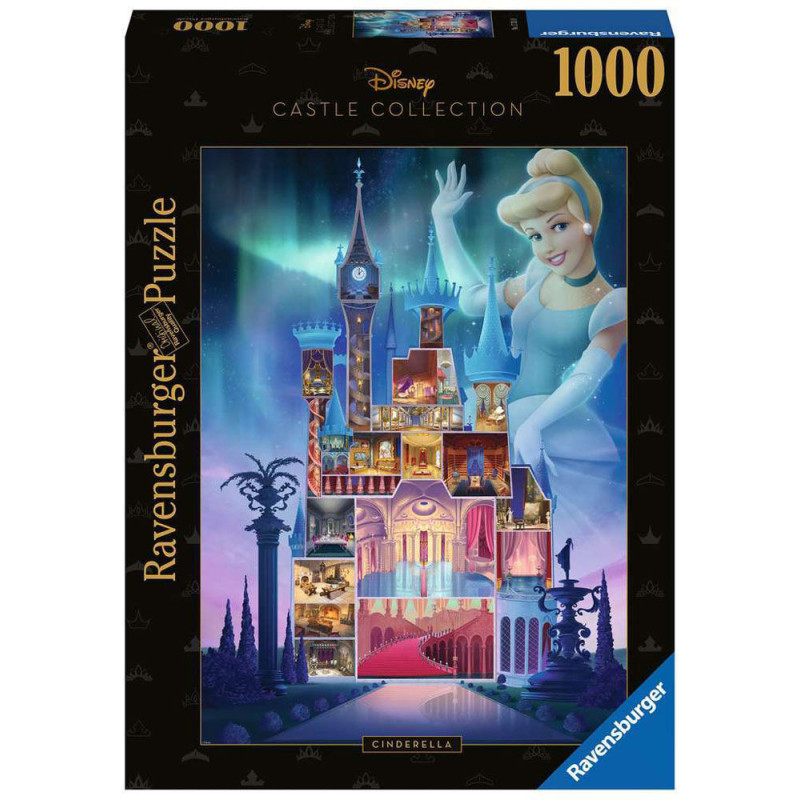 Ravensburger Disney Princess - Disney Castles Cinderella 1000pc Puzzle