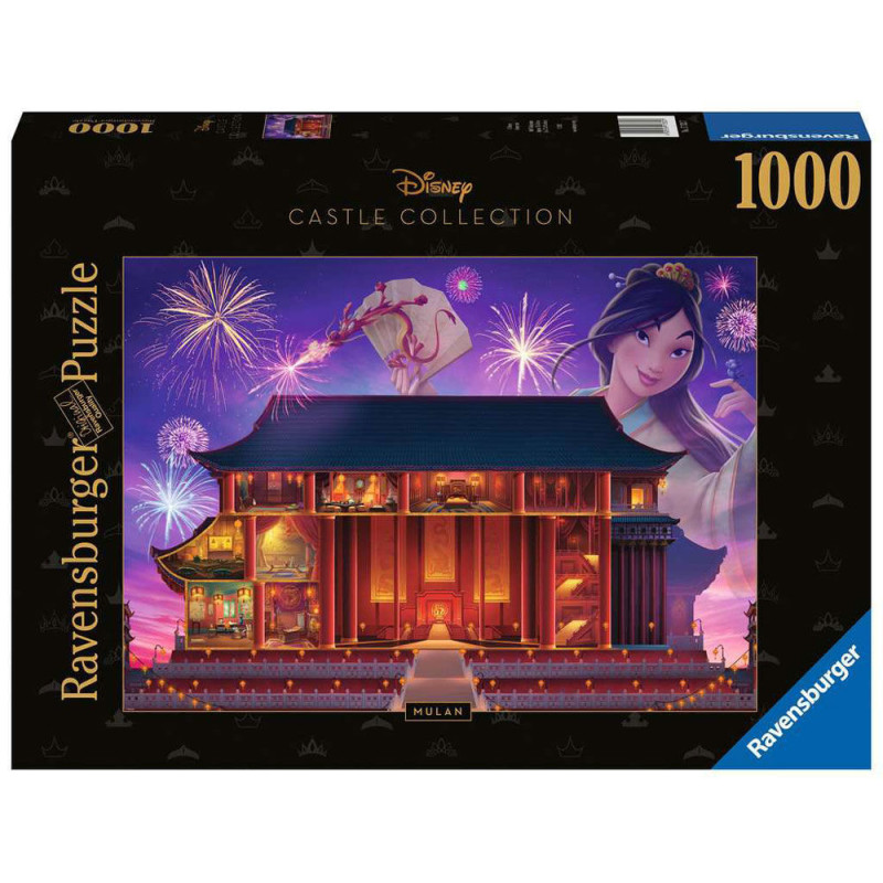 Ravensburger Disney Princess - Disney Castles Mulan 1000pc Puzzle