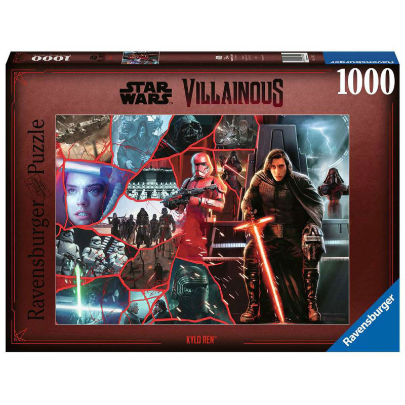 Ravensburger Star Wars Villainous - Kylo Ren 1000pc Puzzle