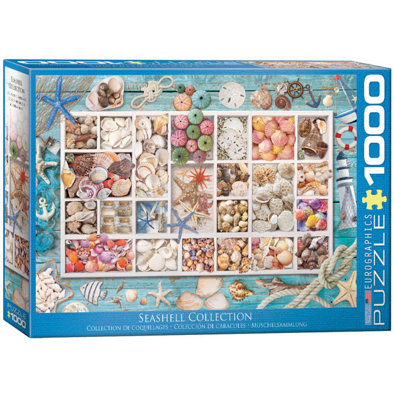 Eurographics Seashell Collection 1000 piece puzzle