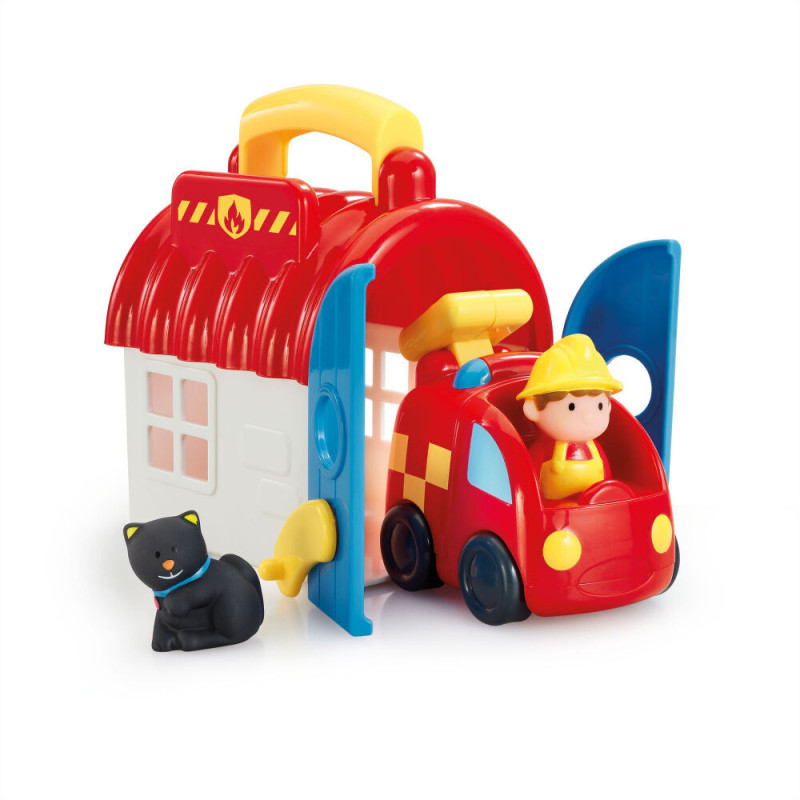 Early Learning Centre Happyland caserne de pompiers à emporter partout - Notre Exclusivité