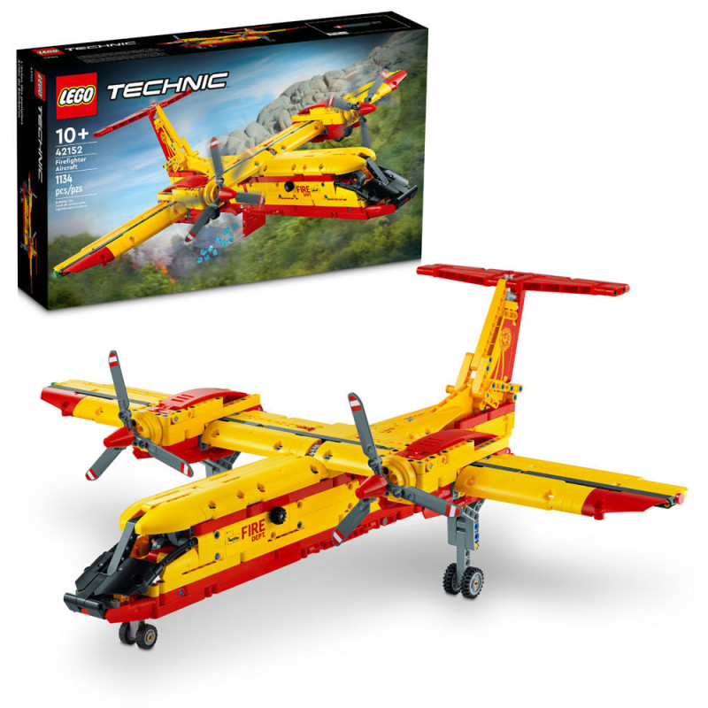 LEGO Technic L'avion des pompiers 42152 Ensemble de jeu de construction (1 134 pièces)