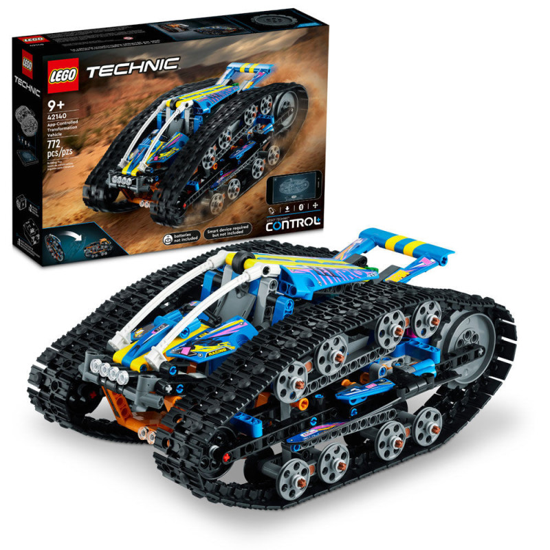 LEGO Technic Le véhicule transformable téléguidé par application 42140 (772 pièces)