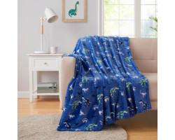 Double / Large Bed Blanket - Jurassic