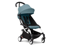 Stokke Poussette YOYO³ Complète - Blanc / Aqua