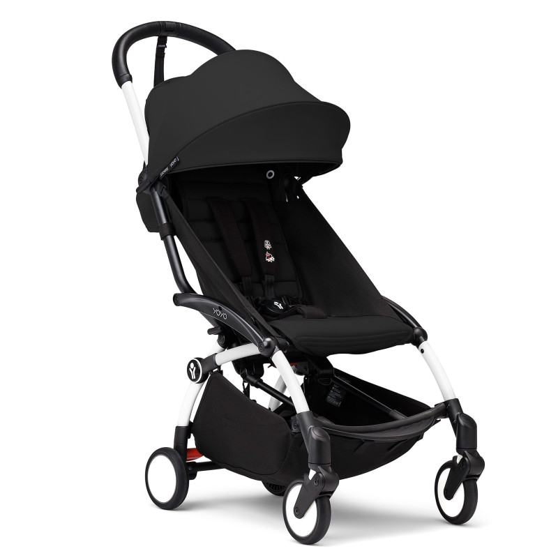 YOYO³ Complete Stroller - White / Black