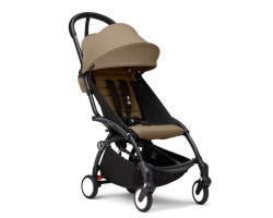 YOYO³ Complete Stroller - Black / Toffee