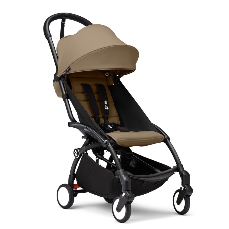 YOYO³ Complete Stroller - Black / Toffee