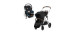 Gazelle S2 Travel System + Aton2 Car Seat with Sensorsafe - Black