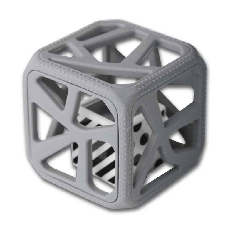 Gray Teething Cube