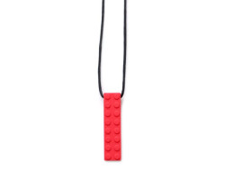 Block Pendant - Red