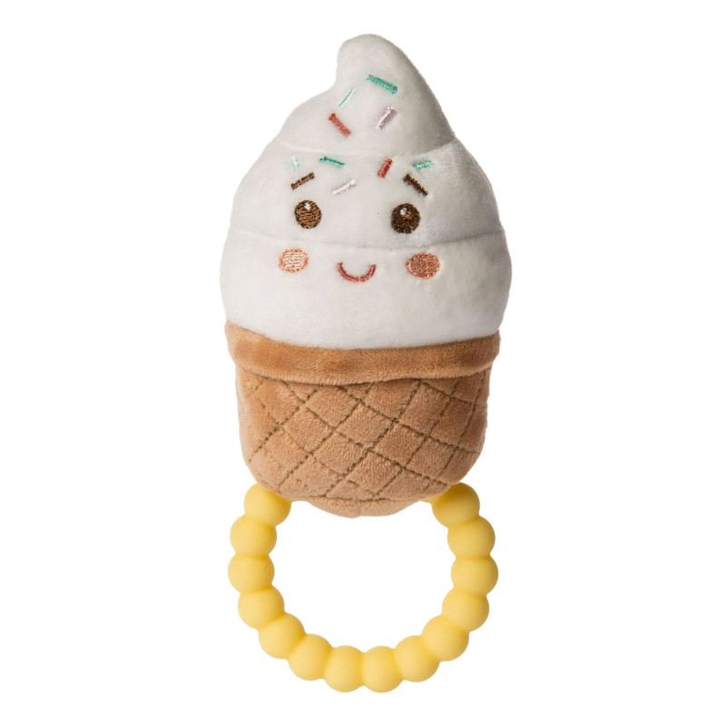 Teething Rattle - Ice Cream