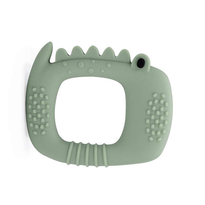 Loulou Lollipop Jouet de Dentition en Silicone - Alligator