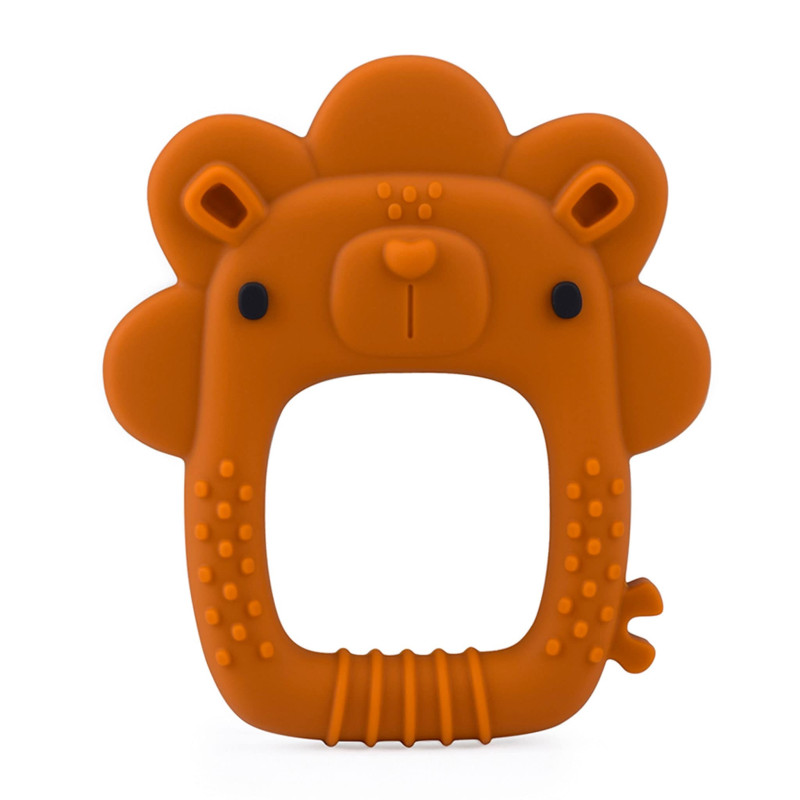 Loulou Lollipop Jouet de Dentition en Silicone - Lion