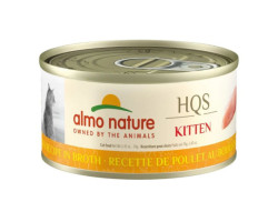 Conserve Poulet en Bouillon pour Chaton, 70g – Almo Nature HQS Natural