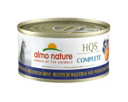 Conserve Maquereau et Patate Douce en Sauce pour Chats, 70g – Almo Nature HQS Complete