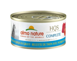 Conserve Thon et Potiron en Sauce pour Chats, 70g – Almo Nature HQS Complete