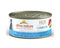 Conserve Ragoût Thon et Légumes en Sauce pour Chiens, 156g – Almo Nature HQS Complete