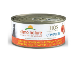 Conserve Poulet avec Citrouille en Sauce pour Chiens, 156g – Almo Nature HQS Complete