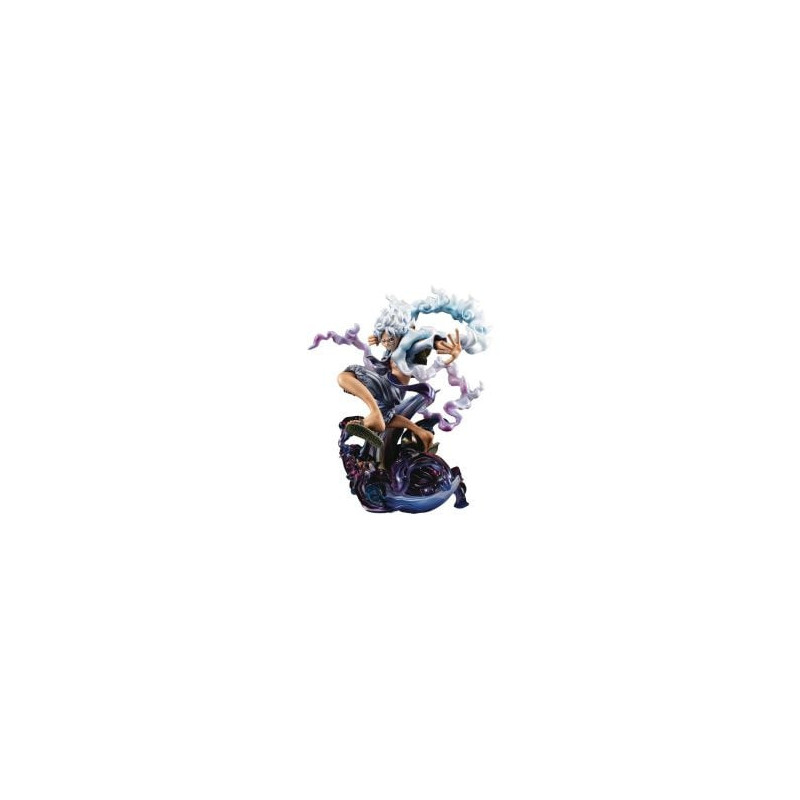 One piece -  figurine de monkey d. luffy (gear 5) -  portrait of pirates