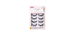 KISS Lash Couture Naked Drama ensemble de faux cils, Ruffle, 4 unités