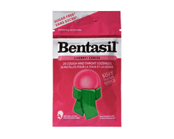 BENTASIL Pastille molle sans sucre, 39 g, cerise