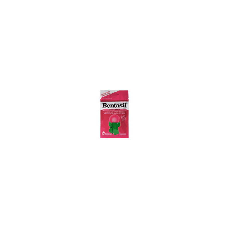 BENTASIL Pastille molle sans sucre, 39 g, cerise