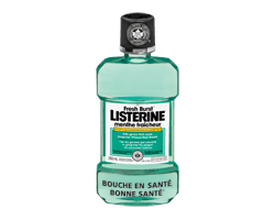 LISTERINE Formule classique Fresh Burst, rince-bouche antiseptique, 250 ml