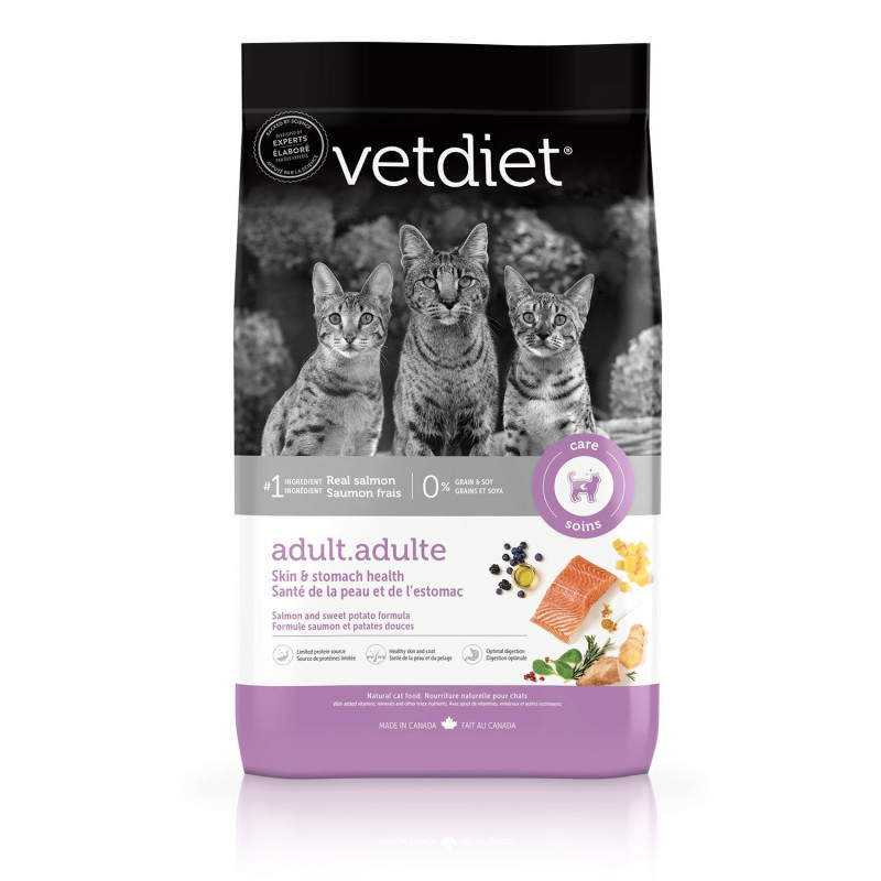 Vetdiet Nourriture santé peau et estomac pour ch…