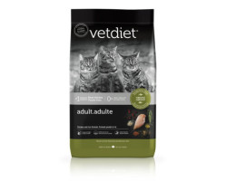 Vetdiet Nourriture sèche au poulet pour chat adu…