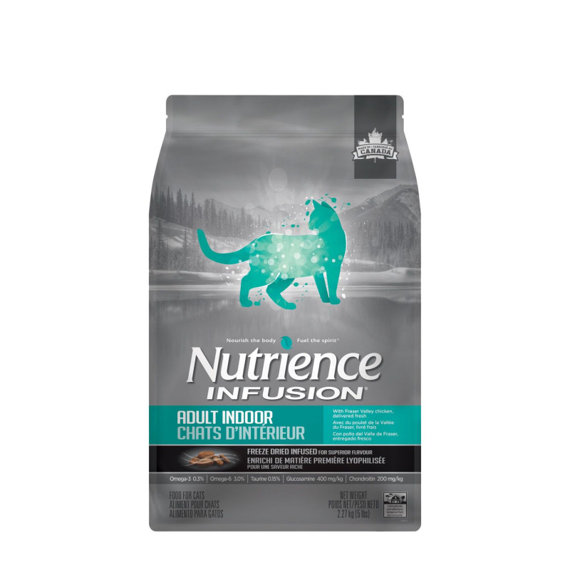 Nutrience Nourriture pour chat d'intérieur au poul…