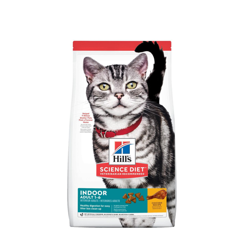 “Indoor” chicken dry food for…