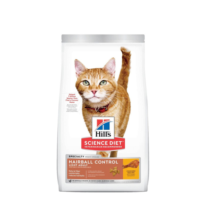 Light dry food “Hairball Control…