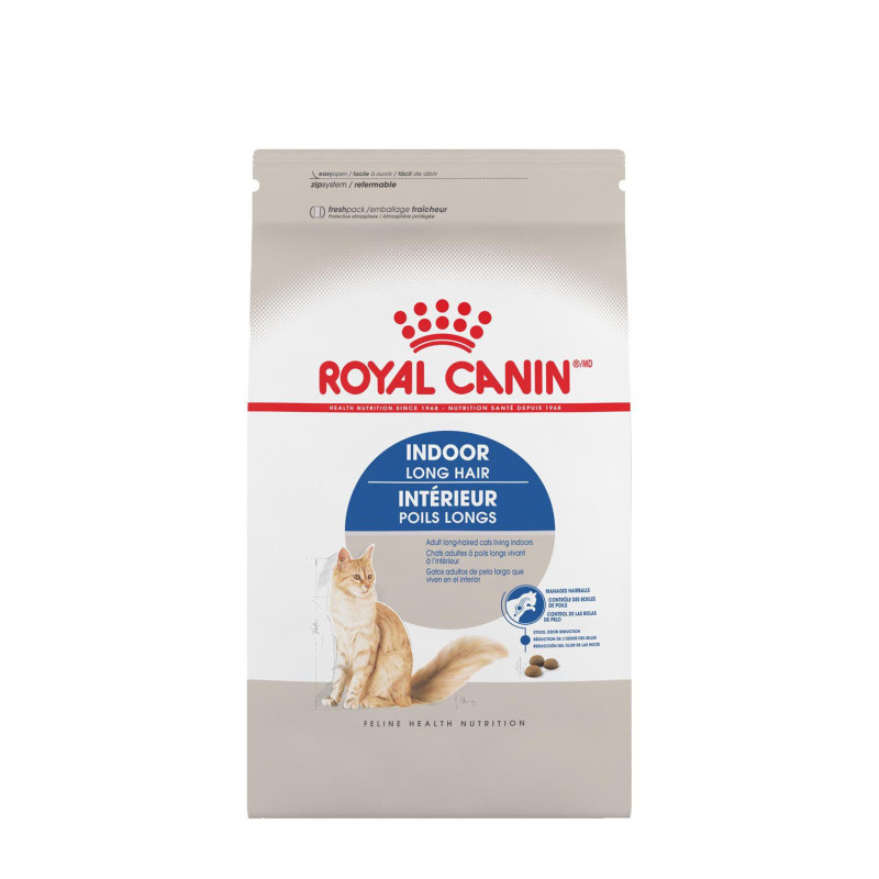 Royal Canin Nourriture sèche formule poils longs pou…