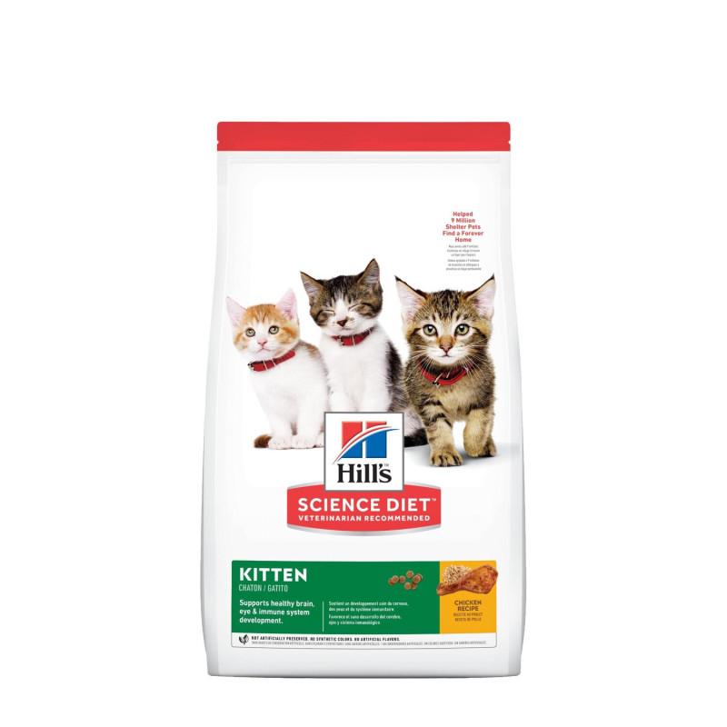 Dry chicken food for kittens,…