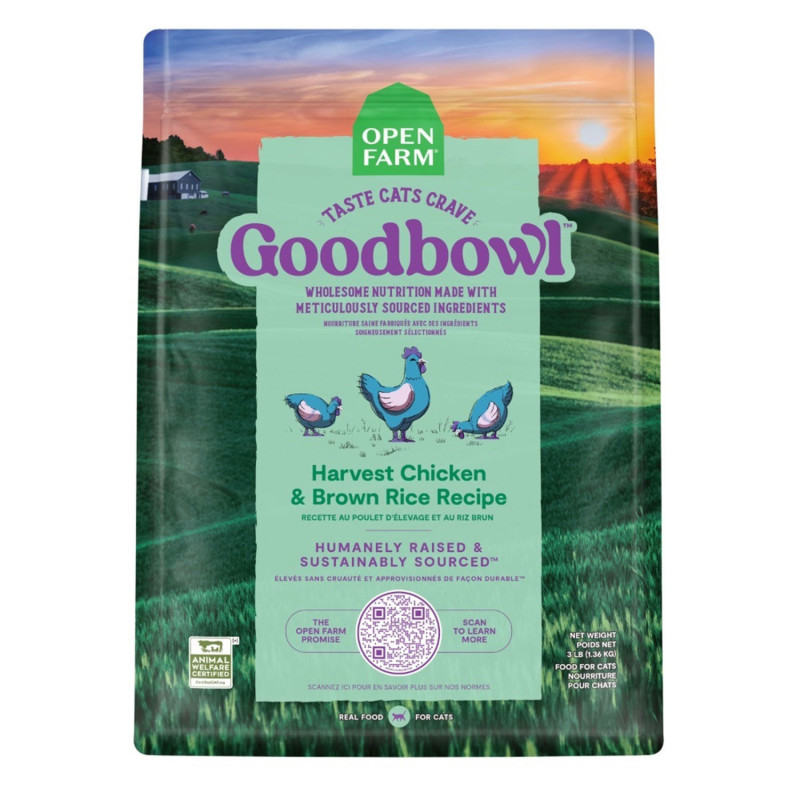 Open Farm Recette de nourriture sèche « GoodBowl »…