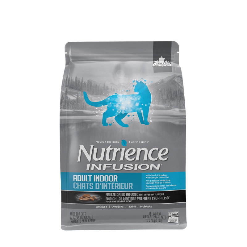 Nutrience Nourriture sèche au poisson pour chats d…