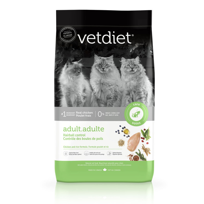 Vetdiet Nourriture contrôle boules de poils pour…