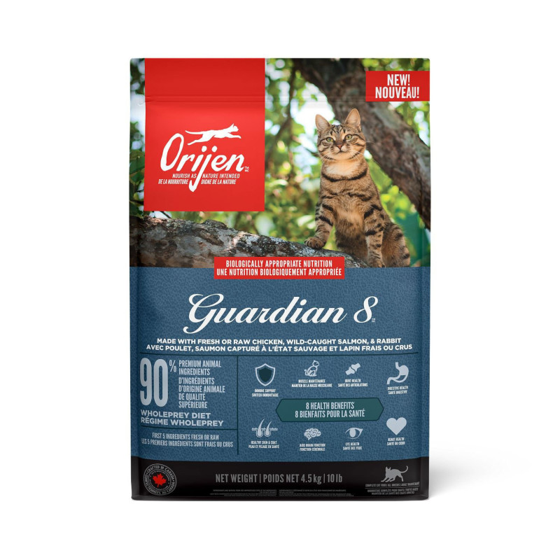 Guardian 8 dry food for cats, …