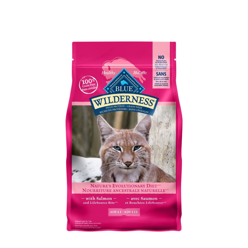 Blue Buffalo Nourriture au saumon pour chats adultes