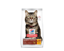 “Hairball Control” dry food with…