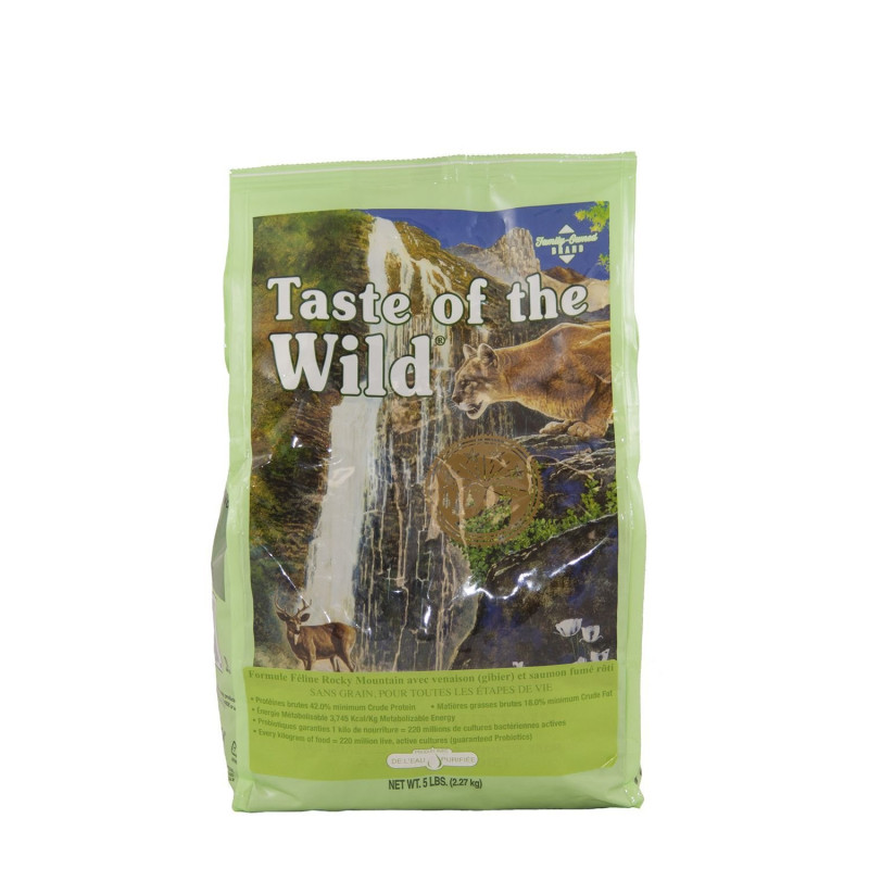 Taste of the Wild Formule pour chats avec gibier rôti et s…