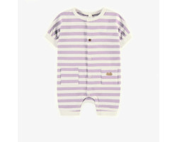 One-piece purple pyjama...