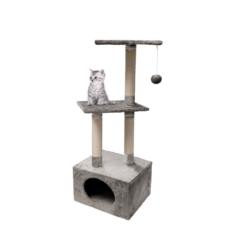 London two-level cat tree with…