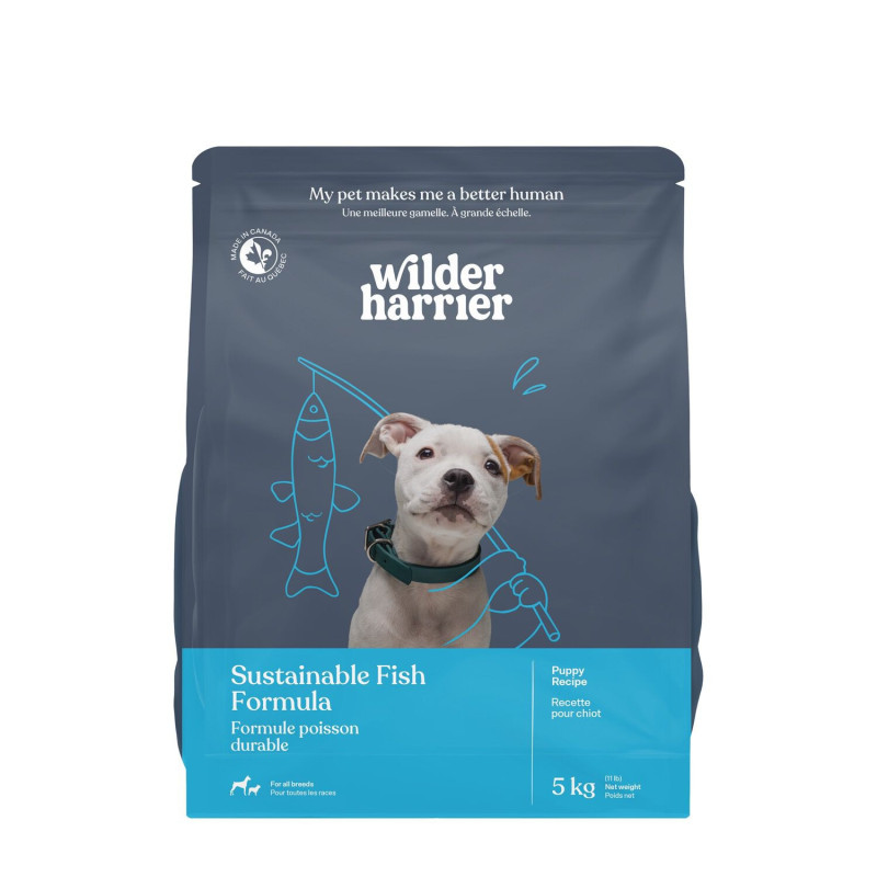 Dry food for puppies, fish from…