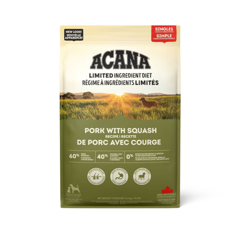 Acana Nourriture sèche recette au porc avec co…