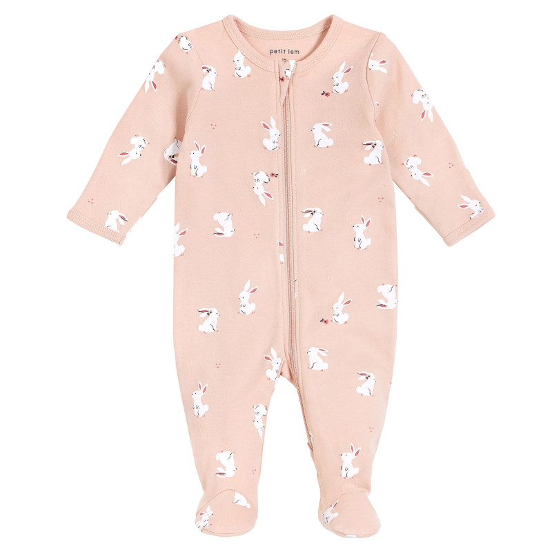 Petit Lem Pyjamas Lapins 0-12mois