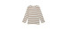 Beige Striped T-Shirt 2-6 years