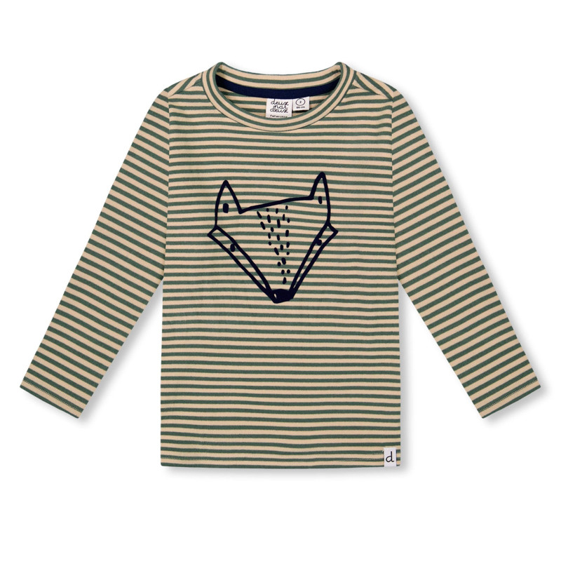 Striped Forest T-shirt, 3-6 years